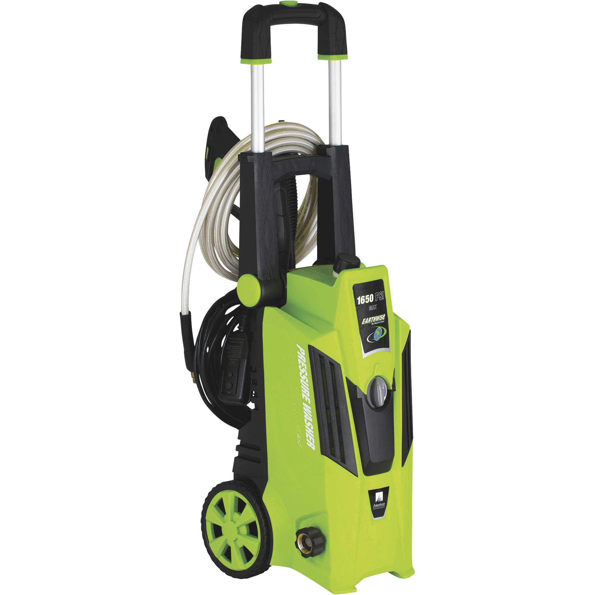 Earthwise Corded Electric Pressure Washer, 1650 PSI, 1.4 GPM, Model# PW16503